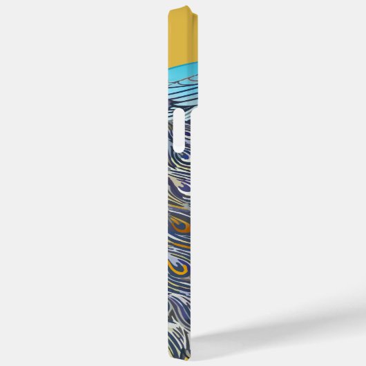 Art Deco Peacock Case-Mate iPhone Case (Achterkant / Rechts)