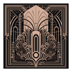 Art Deco Perfect Poster