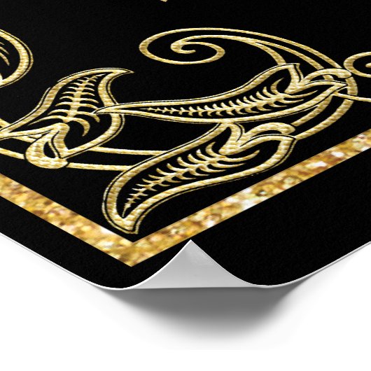 Art Déco Perles Blanc Floral Gatsby 20s Accueil (Coin)