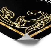 Art Déco Perles Floral Gatsby Roaring 20s Siège (Coin)