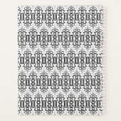 Art Deco Planner (Achterkant)