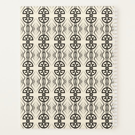 Art Deco Planner (Achterkant)