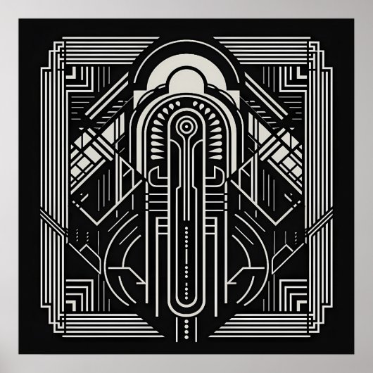 Art Deco Poster (Voorkant)