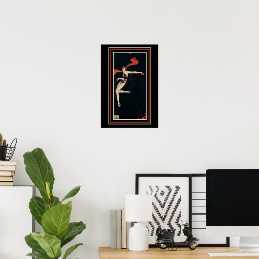 Art Deco Poster 13 x 19 (Thuiskantoor)