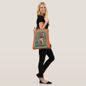 Art Deco Poster Canvas tas (Op model)