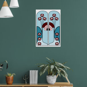 Art Deco-poster Poster