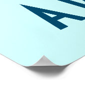 Art Deco-Poster Poster (Hoek)