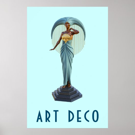 Art Deco-Poster Poster (Voorkant)
