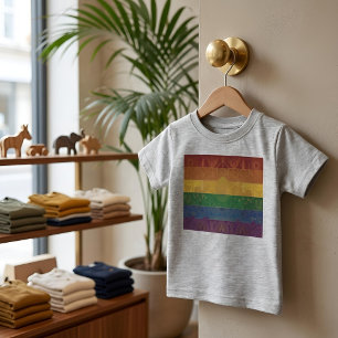 Art Deco Pride-vlag   Regenboog I Vintage jaren 19