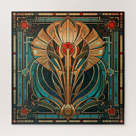 Art Deco Puzzel (Verticaal)