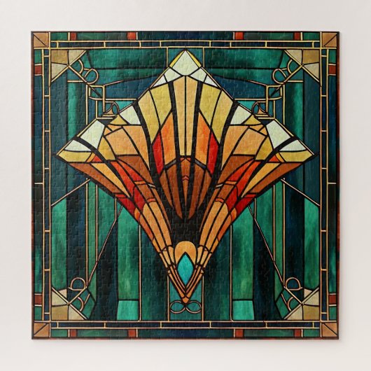 Art Deco Puzzel (Verticaal)