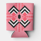 Art Deco Quilt geïnspireerd Blikjeskoeler (Voorkant)