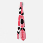 Art Deco Quilt geïnspireerd Stropdas (Achterkant)