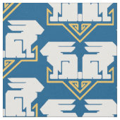 Art Deco Rabbits Stof (Close Up)