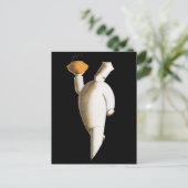 Art Deco Restaurant Chef,  zaken Briefkaart (Staand voorkant)