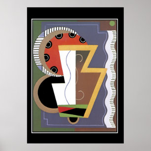 Art Deco  Retro afdrukken Poster
