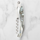 Art Deco  Rhinestone met Initialen Kurkentrekker (Voorkant)