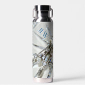 Art Deco Rhinestones Elegant Glamoureus Waterfles (Voorkant)