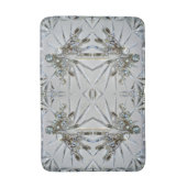  Art Deco Rhinestones Elegant Silvery Gray Badmat (Voorkant Verticaal)