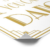 Art Déco Roaring 20's Faites-moi confiance vous po (Coin)