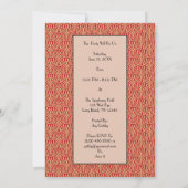 Art Deco Roaring 20's Uitnodiging (Achterkant)