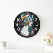 Art Déco Roaring Années 20 1920 Horloge féminine (Maison)