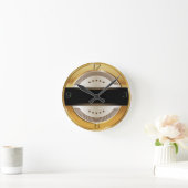 Art deco ronde klok (Huis)