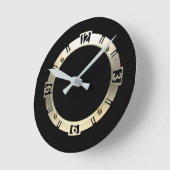 Art Deco Ronde Klok (Hoek)