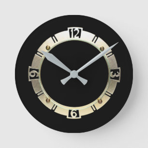 Art Deco Ronde Klok