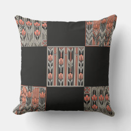 Art Deco Roos Sierkussen