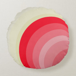 Art Deco Round Pillow Rond Kussen