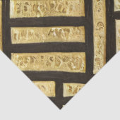 Art Deco Royal Gold Bars Tissuepapier (Detail)