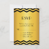 Art Deco RSVP (Voorkant)