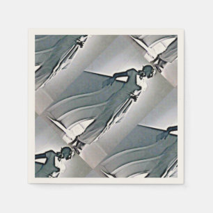 art-deco-schoonheid servet