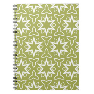 Art-deco. Seamless. Arabesisch. Vintage ill Notitieboek