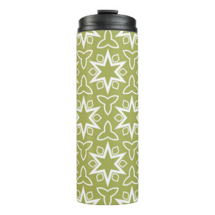 Art-deco. Seamless. Arabesisch. Vintage ill Thermosbeker