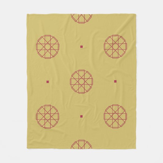 Art deco seamless pattern background. abstract, ar fleece deken (Voorkant)
