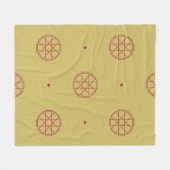 Art deco seamless pattern background. abstract, ar fleece deken (Voorkant (Horizontaal))