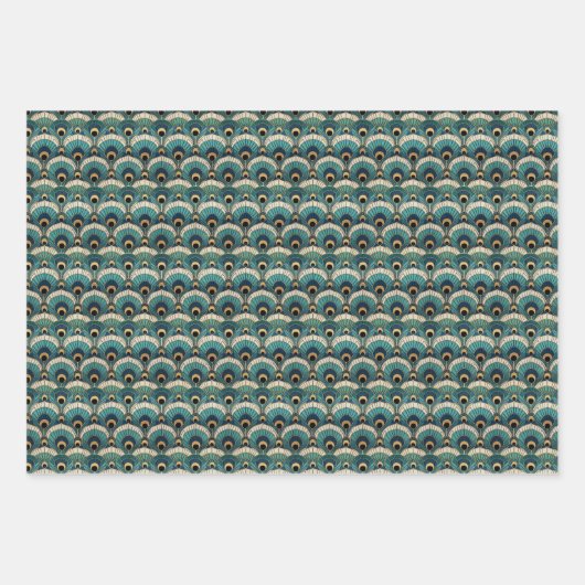 Art Deco Selectie Inpakpapier Vel (Voorkant 3)