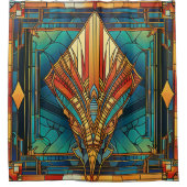 Art Deco Shower Curtain Douchegordijn (Voorkant)