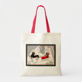 Art Deco Sleigh Ride Tote Bag