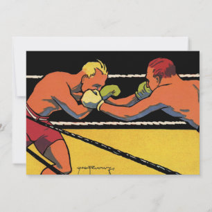  Art Deco Sports Boxing, Boxers Punch