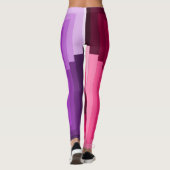 Art Deco Squares Leggings (Achterkant)