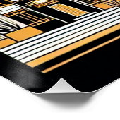 Art Deco Stadsstijl Poster. Perfect Poster (Hoek)