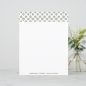 Art Deco Stars Aangepaste papiervellen (Staand voorkant)