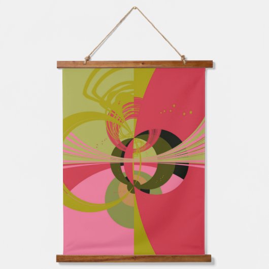 Art Deco-stijl Hangend Wandkleed (Voorkant)