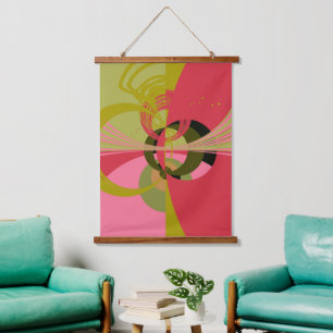 Art Deco-stijl Hangend Wandkleed