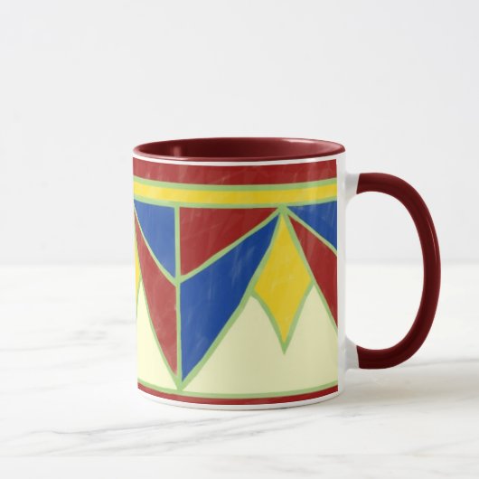 Art Deco-stijl Mok (Rechts)