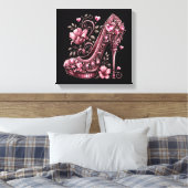 Art Déco Stiletto Rose talons hauts (Insitu(Chambre))