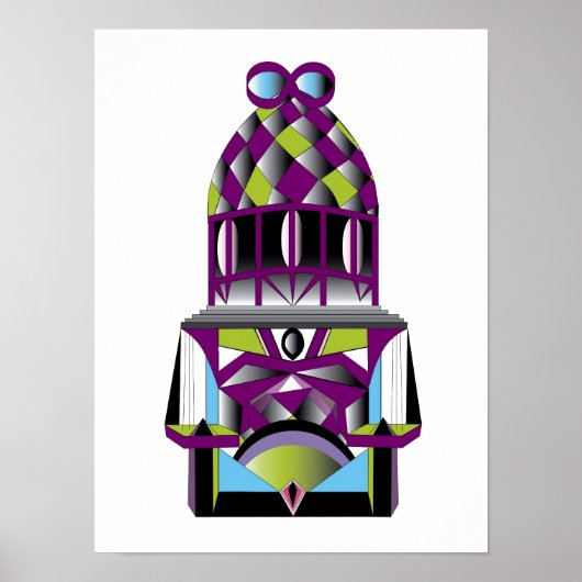 Art Deco Style Poster (Voorkant)